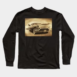 1957 Cadillac, vintage Long Sleeve T-Shirt